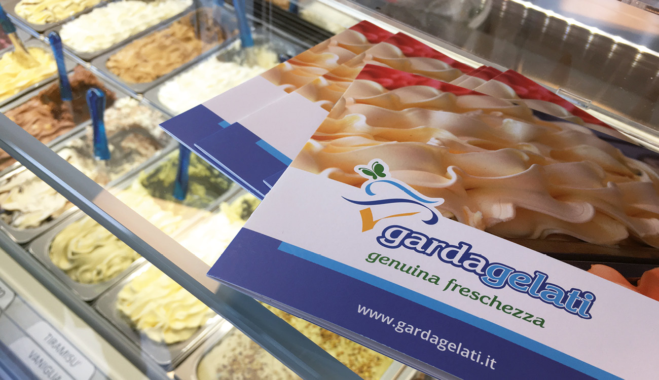 Realizzazione brochure e catalogo prodotti GardaGelati